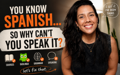 Studying Spanish Is One Thing. Speaking It Is Another.